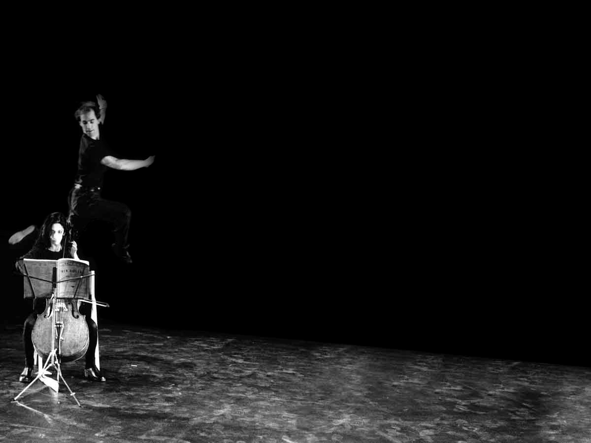 Tim Martin and cellist Julia Kent in Zenergy.